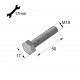 HEXAGON HEAD STEEL BOLT M10x50 HEXAGONAL STEEL BOLTS